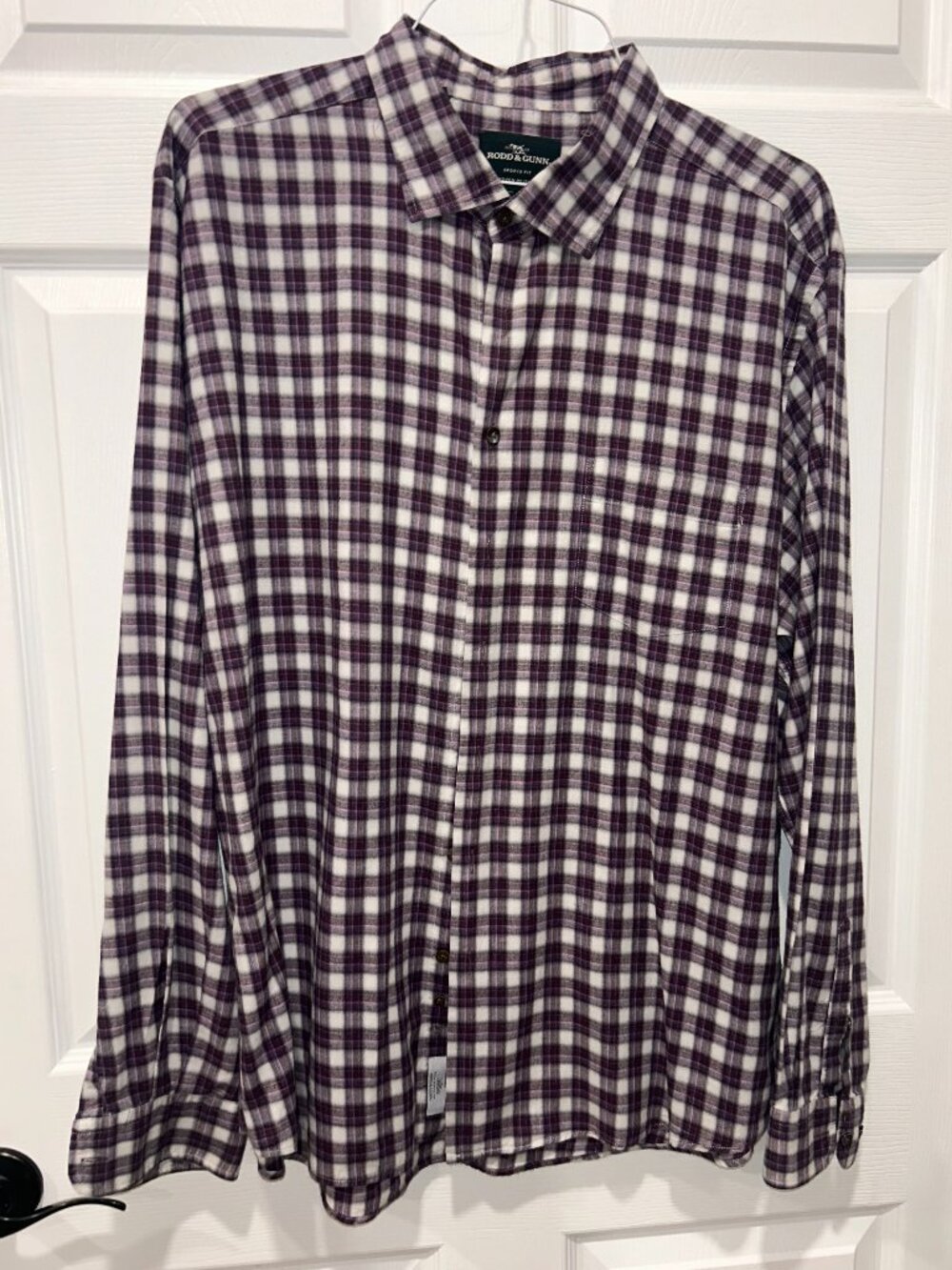 Rodd & Gunn Sports Fit Long Sleeve Button Down Shirt Men's 3XL
